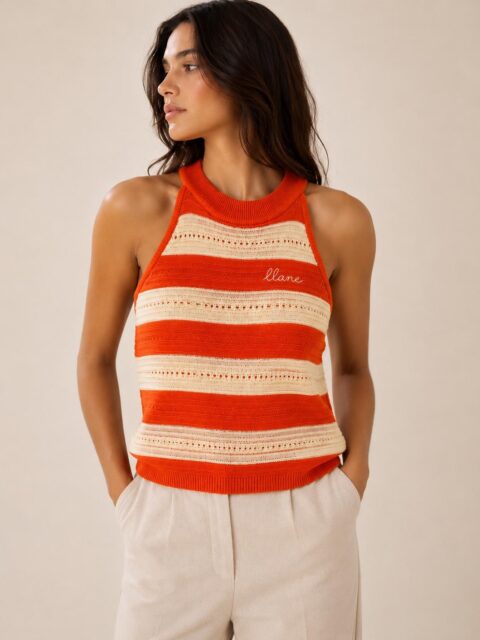 Riviera Knit Stripe Tank Top